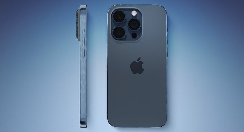 Apple iPhone 15 Pro 1TB, Титановый синий