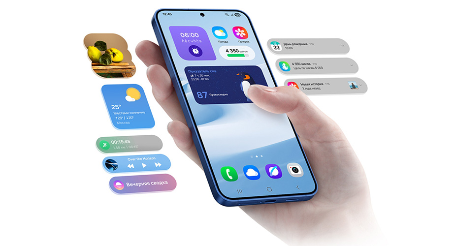 Samsung Galaxy S25+ 12/512 ГБ (SM-S936B), голубой Samsung Galaxy S25+ 12/512 ГБ (SM-S936B), голубой
