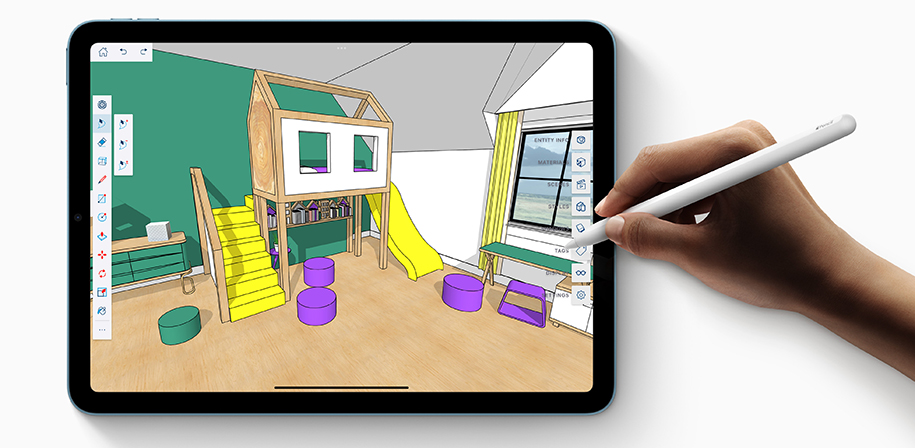 Apple iPad Air (2022) 64Gb Wi-Fi Starlight