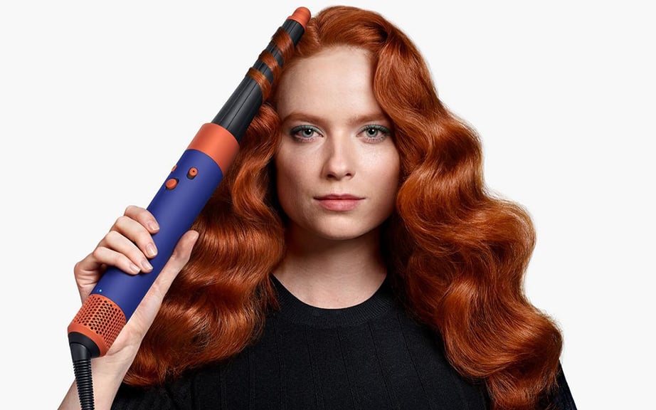 Фен-стайлер Dyson HS08 Airwrap ID Complete Long, Vinca blue/Topaz (Синий/топаз), 533819-01