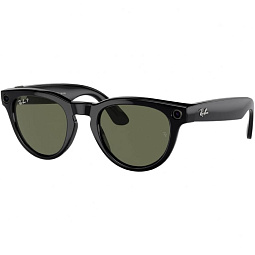 Умные очки Ray-Ban Meta Headliner Shiny Black G15 Green, 150 - 51 Size - фото 2