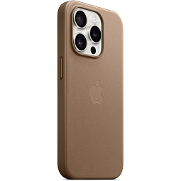 Чехол-накладка iPhone 15 Pro FineWoven Case with MagSafe - Taupe (MT4J3) - фото 6