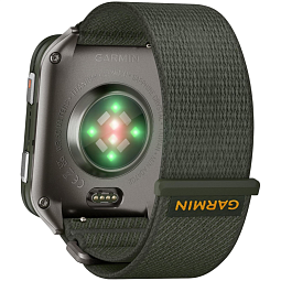 Умные часы Garmin Venu X1 Moss with Titanium Caseback and Moss ComfortFit Nylon Band (010-02980-03) - фото 4