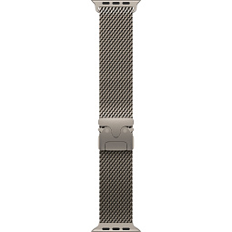 Apple Watch Ultra 2 (2024) 49mm Natural Titanium Case with Natural Titanium Milanese Loop M, MX5R3LW/A - фото 3