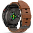 Умные часы Garmin FENIX 8 Pro 47mm Amoled Sapphire Carbon Grey DLC Titanium with Chestnut Leather Band (010-03198-40) - фото 22