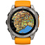 Умные часы Garmin FENIX 8 51mm Amoled Sapphire Titanium Spark Orange (010-02905-11) - фото 11