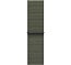 Apple Watch Series 11 42mm GPS Aluminum Case with Sport Loop, Jet Black/Forest, MEW04LW/A - фото 6