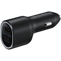 Фото Автомобильное зарядное устройство Samsung EP-L4020NBEGRU USB Type-C 25ВТ/ USB 15 Вт