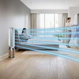 Очиститель воздуха Dyson TP09 Purifier Cool Formaldehyde White/Gold EU - фото 5