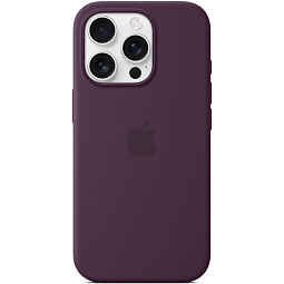 Чехол-накладка iPhone 16 Pro Silicone Case with MagSafe - Plum - фото 3