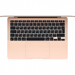 Apple MacBook Air 13" Late 2020 (Apple M1/13.3"/2560x1600/8GB/256GB SSD/DVD нет/Apple graphics 7-core/Wi-Fi/macOS), золотой MGND3RU/A - фото 2