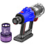 Пылесос Dyson V12 Detect Slim fluffy (SV46), Blue/Nickel - фото 16