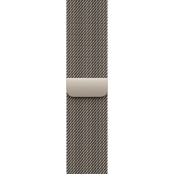 Apple Watch Series 10 42mm Titanium Case with Milanese Loop, Natural (MWXF3LW/A) - фото 3