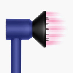 Фен Dyson Supersonic HD16 Vinca Blue/Topaz (Синий/Оранжевый) с кейсом - фото 12