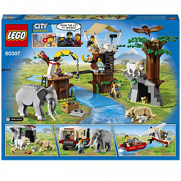 Конструктор LEGO City 60307 Лагерь спасения дикой природы - фото 10