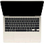 Apple Ноутбук Apple MacBook Air 13 (2022) (Z15Y000LC) M2/8/256 Starlight, золотистый RU - фото 18