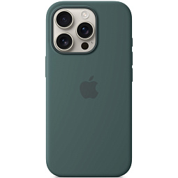 Чехол-накладка iPhone 16 Pro Silicone Case with MagSafe - Lake Green (MYYR3) - фото 2
