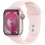 Apple Watch Series 9 GPS + Cellular 41mm Aluminum Case with Sport Band S/M, Pink (Розовый) MRHY3 - фото 5
