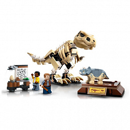 Конструктор LEGO Jurassic World 76940 Скелет тираннозавра на выставке - фото 2