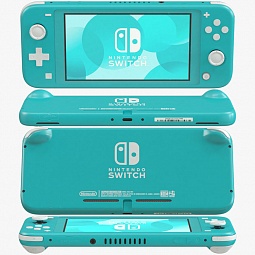Игровая приставка Nintendo Switch Lite Turquoise - фото 3