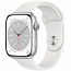 Apple Watch Series 8 GPS 45mm Aluminum Case with Sport Band M/L (Серебристый) MP6Q3 - фото 8