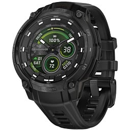 Умные часы Garmin Instinct Crossover Amoled Tactical Edition Black (010-03398-02) - фото 1