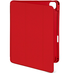 Чехол книжка Smart Case для iPad Pro 11 (2024) Красный с отделением для Pencil - фото 2