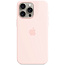 Чехол-накладка iPhone 15 Pro Max Silicone Case with MagSafe - Light Pink (MT1U3) - фото 5