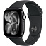 Apple Watch Series 11 42mm GPS Aluminum Case with Sport Band S/M, Jet Black/Black, MEQT4LW/A - фото 4