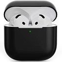 Фото Чехол для AirPods 4 силиконовый черный