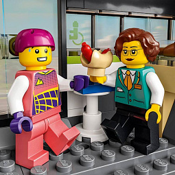 Конструктор LEGO City Пассажирский экспресс-поезд 60337 - фото 6