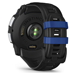 Умные часы Garmin INSTINCT 3 50mm SOLAR Whitestone with Black/Bolt Blue Band (010-02935-03) - фото 9