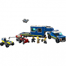 Конструктор LEGO City Police 60315 Полицейский мобильный командный трейлер - фото 1