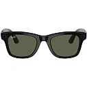 Фото - Умные очки Ray-Ban Meta Wayfarer Shiny Black / G15 Green, 150 - 50 Size (M)
