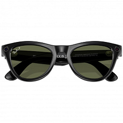 Умные очки Ray Ban Meta Skyler Shiny Black G15 Green, 150 - 52 Size - фото 5