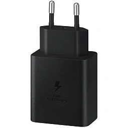 Сетевое зарядное устройство Samsung USB-C 45W (EP-TA845), черный - фото 1