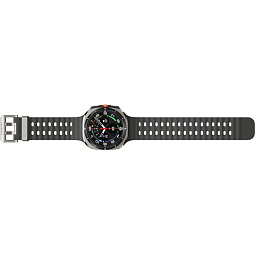 Умные часы Samsung Galaxy Watch Ultra 47mm LTE Titanium Silver Gray Band, черный/серый - фото 5