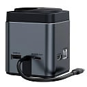 Фото HUB COTECi BS-002 + 8 in 1 Multi-Functional Docking Station, черный