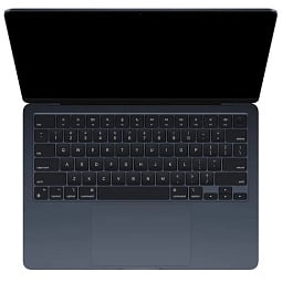13.6" Ноутбук Apple MacBook Air 13 Apple M2 2024 2560x1664, RAM 16 ГБ, SSD 256 ГБ, 8C CPU/8C GPU, macOS, Midnight (MC7X4) - фото 4
