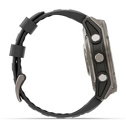 Умные часы Garmin FENIX 8 Pro 51mm Amoled Sapphire Titanium with Graphite/Black Silicone Band (010-03199-11) - фото 7
