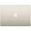 13.6" Ноутбук Apple MacBook Air 13 (2026) 2560x1664, Apple M5, RAM 24 ГБ, SSD 1 ТБ, 10C CPU/10C GPU, macOS, Starlight (MDHD4) Гравировка RUS - фото 7