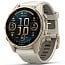 Умные часы Garmin FENIX 8 43mm Amoled Sapphire Soft Gold with Fog Gray/Dark Sandstone Silicone Band (010-02903-18) - фото 8