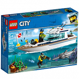 Конструктор LEGO City 60221 Яхта для дайвинга - фото 5
