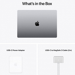 Apple MacBook Pro 16" M1 Pro, 16-core GPU, 16 ГБ, 1 ТБ SSD (MK193RU/A) Серый Космос - фото 6