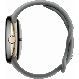 Умные часы Google Pixel Watch 3 41mm Wi-Fi Champagne Gold Aluminum Case/Hazel Active Band - фото 4