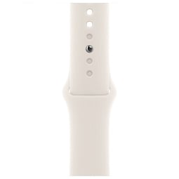 Apple Watch Series 10 46mm GPS Gold Titanium Case with Starlight Sport Band M/L (MWYY3) - фото 3
