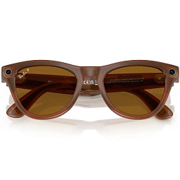 Умные очки Ray-Ban Meta Skyler Shiny Caramel Polar Brown, 150 - 52 Size - фото 4