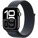 Фото - Apple Watch Series 10 46mm GPS Aluminum Case with Sport Loop, Jet Black/Ink (MWWR3) Б/У