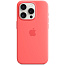 Чехол-накладка iPhone 15 Pro Silicone Case with MagSafe - Guava (MT1G3) - фото 9