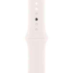 Apple Watch Series 10 46mm GPS Aluminum Case with Sport Band M/L, Rose Gold/Light Blush (MWWU3) - фото 3